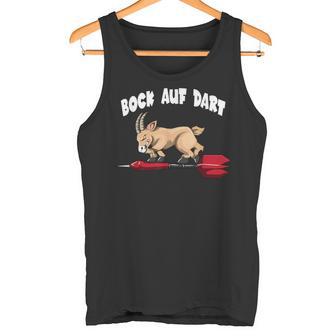 Bock On Dart Player Dartboard Goat Bock Darts Tank Top - Geschenkecke