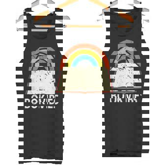 Book Vibes Bookworm Library Rainbow Reading Tank Top - Monsterry
