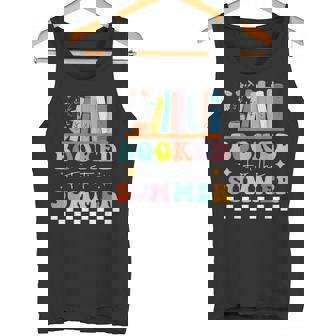 Booked For The Summer Summer Reading Tank Top - Monsterry