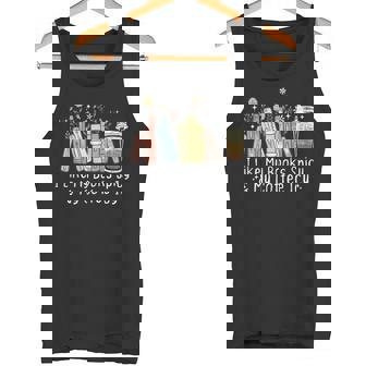 I Like My Books Spicy And My Coffee Icy Spicy Book Coffee Tank Top - Monsterry