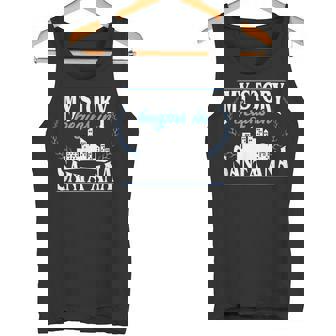 Born In Santa Ana Tank Top - Monsterry