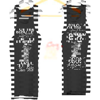 Born To Be a Stay At Home Cat Mom Forced To Go To Work Tank Top - Monsterry