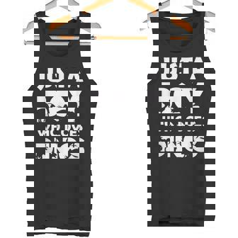 Boy Who Loves Dinos Letras Divertidas Con Diseño De Dinosaur Camiseta sin mangas - Regaloses