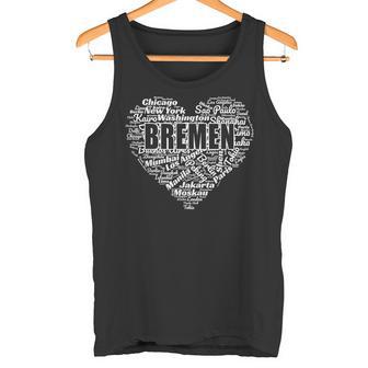 Bremen City Souvenir Travel Home Tank Top - Geschenkecke