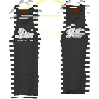 Bride Retro Cute Bridesmaid Bachelorette Party Tank Top - Monsterry
