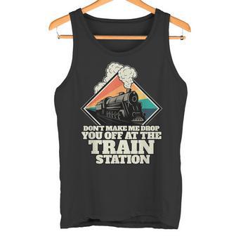 Bring Him Zum Bahnhof Train Yellowstone Tank Top - Geschenkecke