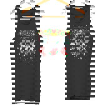 British Shorthair Cats In Christmas Sock Cat Lover Tank Top - Monsterry