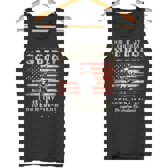 Brother In Law Proud Army Military Soldier Family Memorial Tank Top - Monsterry