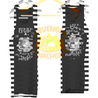 Buenos Nachos Cheese Spanish Puns Vintage Joke T-Shirt Tank Top - Monsterry