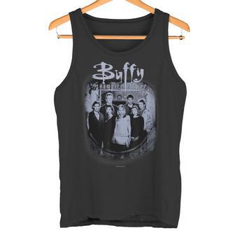 Buffy Theampire Slayer Distressedintage Scooby Gang Tank Top - Geschenkecke