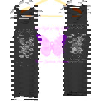 Butterfly Her Fight Is My Fight Turner Syndrome Awareness Tank Top - Monsterry