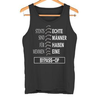 Bypass Surgical Saying Genuesungen Man Scar Heart Operation Tank Top - Geschenkecke