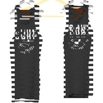 CA St John's Newfoundland & Labrador Canadian Maple Leaf Tank Top - Monsterry