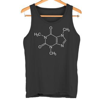 Caffeine Structured Formula Caffeine Chemie Formula Tank Top - Geschenkecke