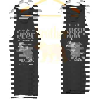 Camo Brother Bear Matching Family Bear Brown Brother Bear Tank Top - Monsterry