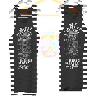 Campfire Drinking Team Camper Life Bonfire Camping Tank Top - Monsterry