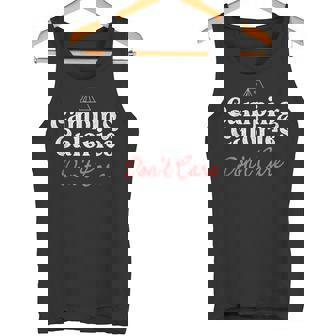 'Camping Calories Don't Care' Food Lover Tank Top Tank Top - Monsterry