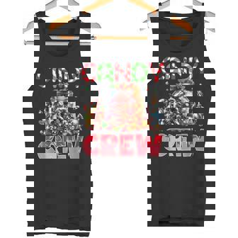 Candy Crew Christmas Candy Cane Sweetie Family Pajamas Tank Top - Monsterry