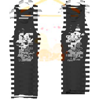 Caniche Cachorros Camiseta sin mangas - Regaloses