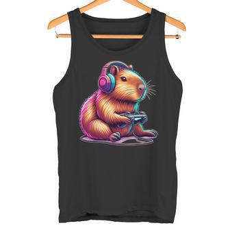 Capybara Gamer ideo Games Lovers Tank Top - Geschenkecke