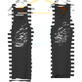 Car Drifting Racing Race Car Motorsport Drift Racing Tank Top - Monsterry