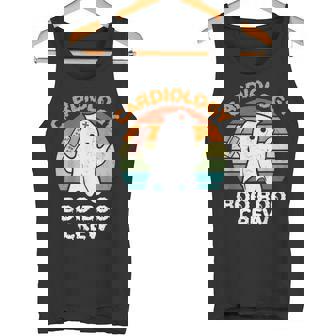 Cardiology Boo Crew Halloween Ghost Nurse Group Matching Tank Top - Monsterry