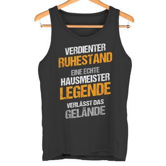 Caretaker Retirement Retirement Pension Tank Top - Geschenkecke