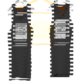 Cassette 80S 90S Cassette Audio Tapeintage Tank Top - Seseable