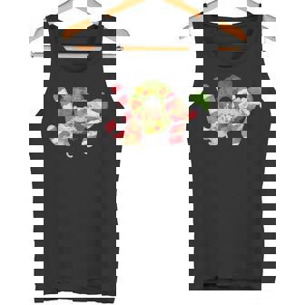 Cat Christmas Wreath Joy Tank Top - Monsterry