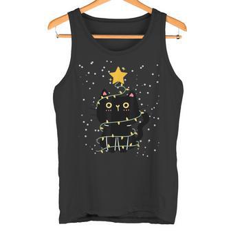 Cat Cat Lover Christmas Outfit Christmas Tank Top - Geschenkecke