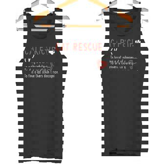 Cat Rescue Animal Rights Rescue Cat Adoption -Adults Small Short Sleeve Classic Fit Cotton 65 Polyester 35 Tank Top - Monsterry