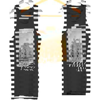 Catedral De Milán Italia Souvenir Duomo Di Milano Italiano Camiseta sin mangas - Regaloses