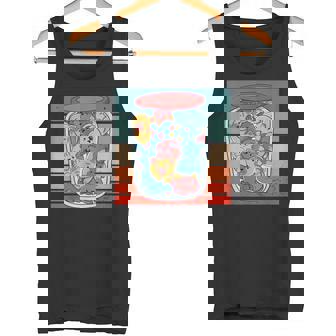Cats Jam Jars Cute Colorful Cats Joy Cat Lovers Sweet Cats Tank Top - Monsterry