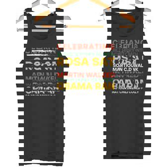 Celebrating History Month Inspirational Power Leaders Tank Top - Monsterry