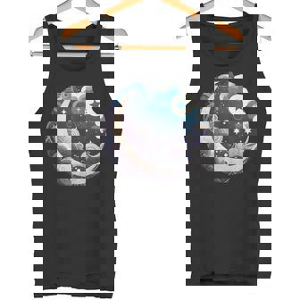 Celestial Dreams Cosmic Mystical Universe Tank Top Tank Top - Monsterry