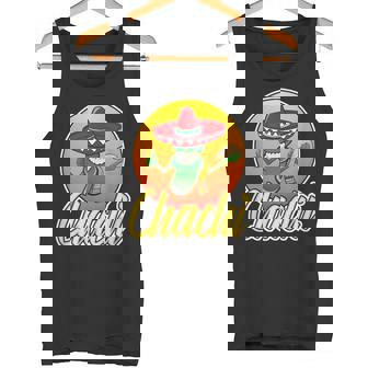 Chachi Cool Taco Chili Caractère De Dessin Animé Débardeur e - Cadeauxyz
