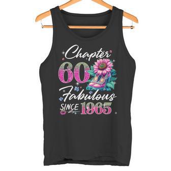Chapter 60 Fabulous Since 1965 60th Birthday Queen Diamond Tank Top - Monsterry