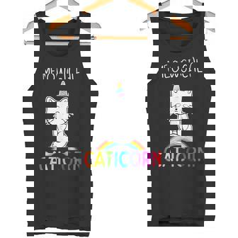 Chat Coquelicorne Méowgique Amoureux De La Licorne Kittycorn Débardeur e - Cadeauxyz