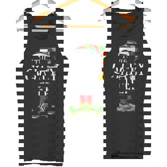 Chatty Elf Talkative Family Matching Christmas Group Tank Top - Monsterry