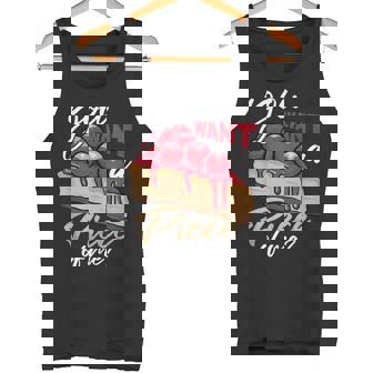 Cheesecake Day You Want A Piece Of Me Cheese Cake Tank Top - Monsterry