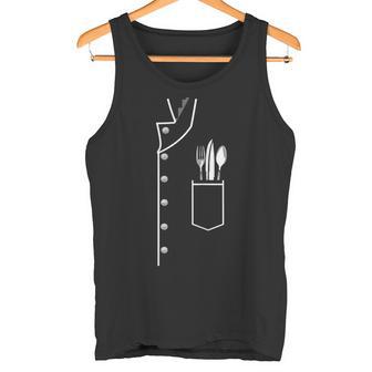 Chef Abrigo Uniforme Divertido Cocinero Cocinero Chef Cocina Culinaria Camiseta sin mangas - Regaloses