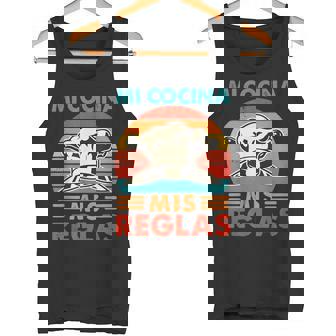 Chef Cocinero Panadero Amante De La Cocina Culinaria Mi Cocina Mis Reglas Camiseta sin mangas - Regaloses