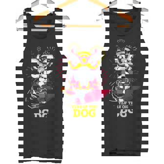 Chinese New Year Of The Dog 2030 Zodiac Sign Fireworks Tank Top - Monsterry