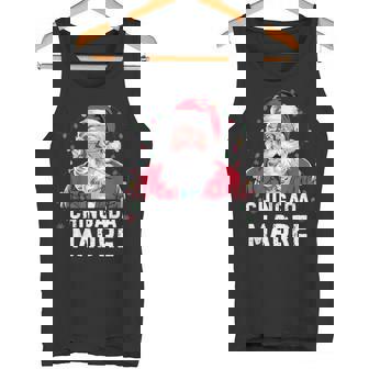 Chingada Madre Mexican Christmas Pajamas Hispanic Xmas Tank Top - Monsterry