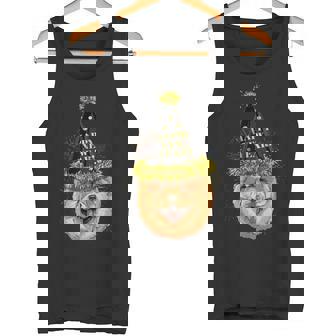 Chow Chow Happy New Year 2021 Dog New Years Eve Party Tank Top - Monsterry