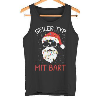 Christmas With Beard Santa Claus Christmas Beard Carrier Tank Top - Geschenkecke