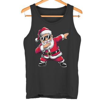 Christmas Boys Children Dabbing Santa Tank Top - Geschenkecke