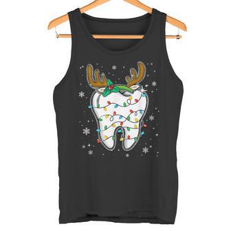 Christmas Dentist Dentist Assistant Christmas Tooth Xmas Dent Tank Top - Geschenkecke