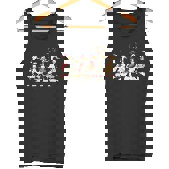 Christmas Ducks Farm Animal Duck Lover Christmas Lights Xmas Tank Top - Monsterry