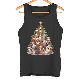 Christmas Family Children's Outfit Dogs Merry Christmas Tank Top - Geschenkecke